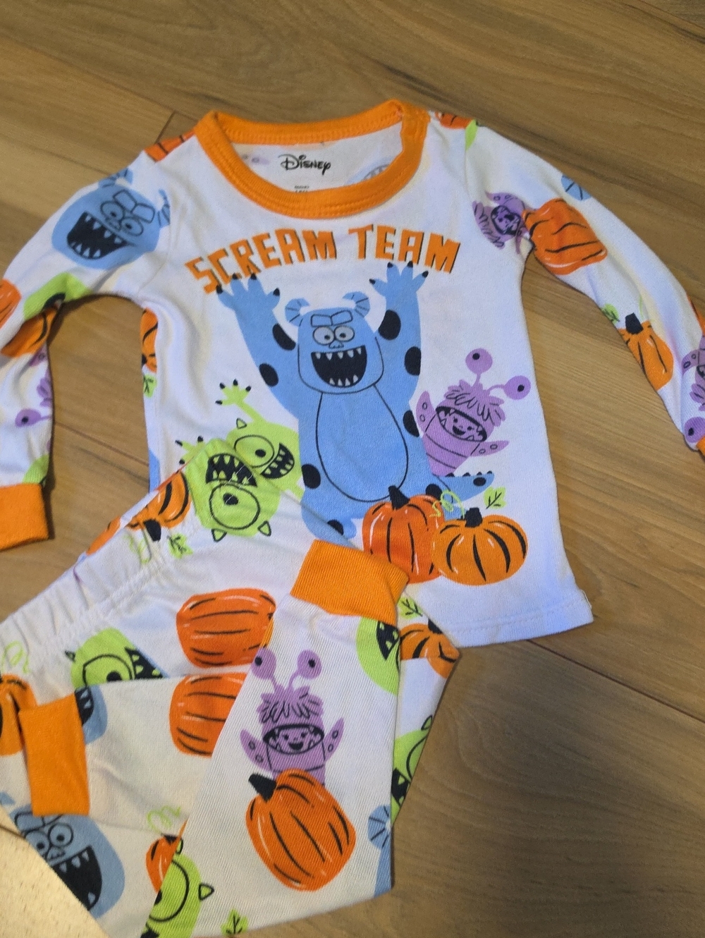 Disney Scream Team Monster Inc. Pajama Set